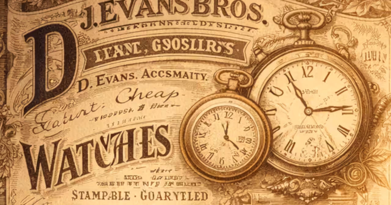 Vintage detailed ad contrasted with abstract modern advertisement page