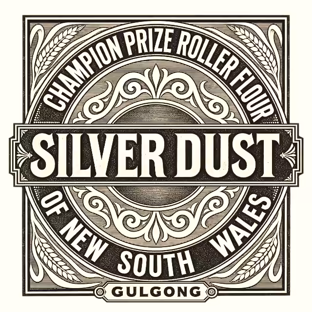 Silver Dust Flour Gulgong Advertisement (1900) remastered