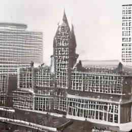 1902 Thames river building development proposal