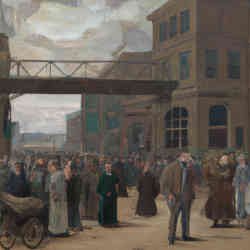AnotherArtist impression of a Battersea tenements