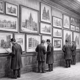 Architecture at the Glasgow Institute of Fine Arts Exhibition, 1902