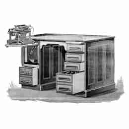 Patented Vetter Typewriter Desks