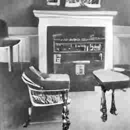 Continental style furniture is an English manor