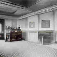 Artists impression of Kodak reception room in 1902