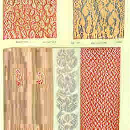 1902 English home textile patterns booklet