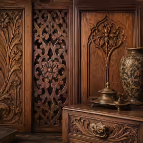 Decorative Furniture Panels and Ornament Culture
