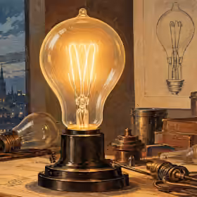How Incandescent Lightbulbs Work and Why Edison’s Design Won