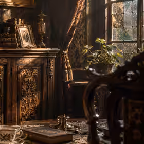 Decorative Furniture Panels and the Theatre of Domestic Life