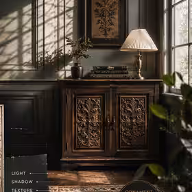 Furniture Panels for the Ghost Room