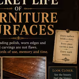 The Secret Life of Furniture Surfaces
