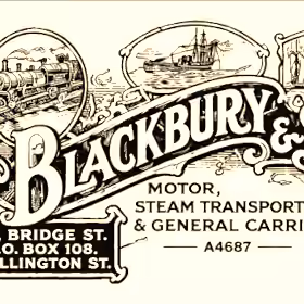 Blackburn & Sons 1927 Australian transport advertisement